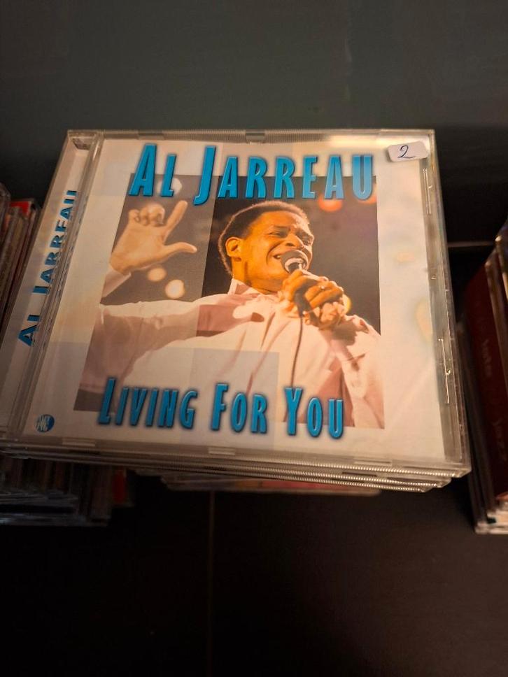 cd - al jarreau - living for you, CD & DVD, CD | R&B & Soul, Comme neuf, Soul, Nu Soul ou Neo Soul, 1980 à 2000, Enlèvement ou Envoi