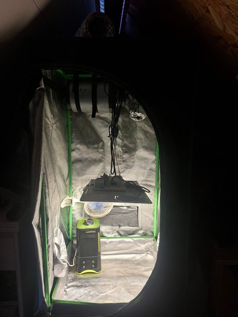 Complete kweekset – Mars Hydro LED + afzuiging – 60x60x120, Jardin & Terrasse, Produits de culture, Enlèvement, Tente de culture