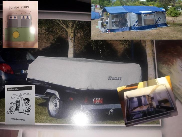 vouwwagen raclet,, Caravans en Kamperen, Vouwwagens, Raclet, Ophalen