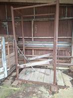 Hoefstal trekpaard, Ophalen