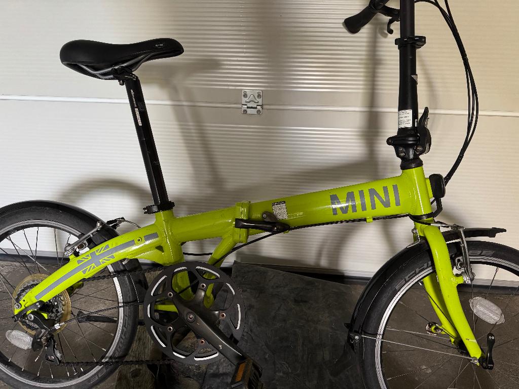 plooifiets mini, Vélos & Vélomoteurs, Enlèvement, Comme neuf, SRAM
