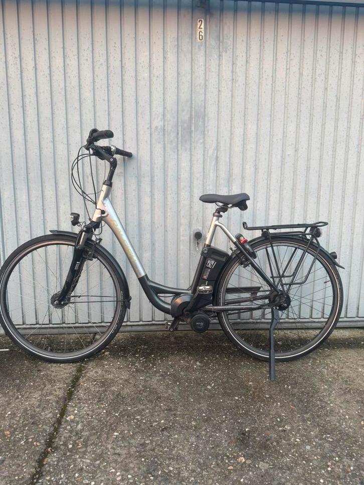 KALKHOF ELEKTRISCHE FIETS MET MIDDENMOTOR, Fietsen en Brommers, Elektrische fietsen, Zo goed als nieuw, Ophalen