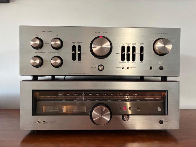 LUXMAN L-81 + LUXMAN T-88V, TV, Hi-fi & Vidéo, Chaîne Hi-fi, Utilisé, Tuner ou Radio, Autres marques, Composants en vrac, Enlèvement