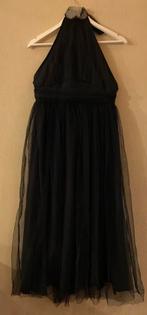 Hele mooie avondjurk, Ophalen, Maat 38/40 (M), Zwart, Onder de knie