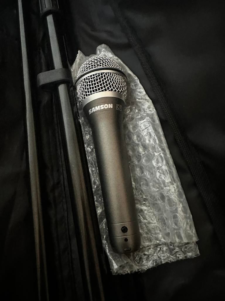 Samson Q7 SET Dynamische zangmicrofoon, Musique & Instruments, Microphones, Enlèvement, Comme neuf, Micro chant