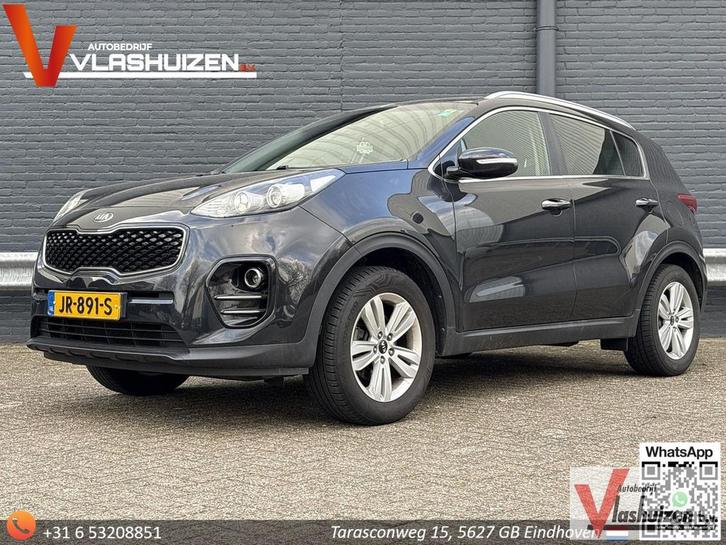 Kia Sportage 1.6 GDI First Edition  | Climate | Cruise | Nav, Auto diversen, Ongevalwagen, Handgeschakeld, Benzine, Zwart