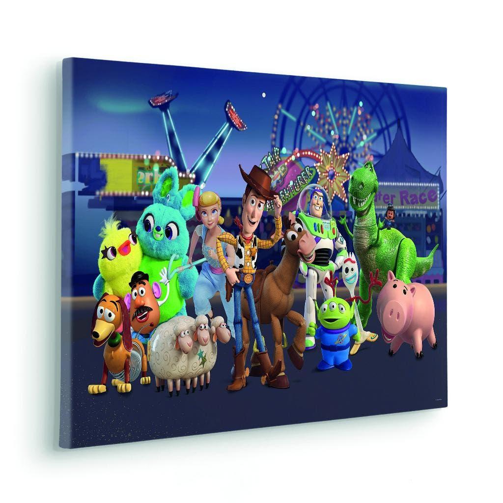 Toy Story Canvas - 60x40 cm - Greatest Team, Enlèvement ou Envoi, Neuf, Décoration murale