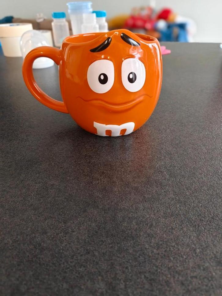 M&M's Oranje - Mok XL - Nieuw, Huis en Inrichting, Keuken | Servies, Nieuw, Glas of Glazen, Overige stijlen, Keramiek, Ophalen of Verzenden