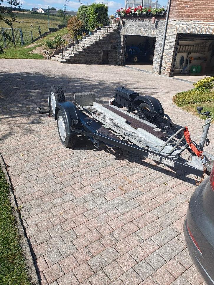 Remorque moto, Marque Typ-top remarque, Autos : Divers, Remorques, Comme neuf, Enlèvement