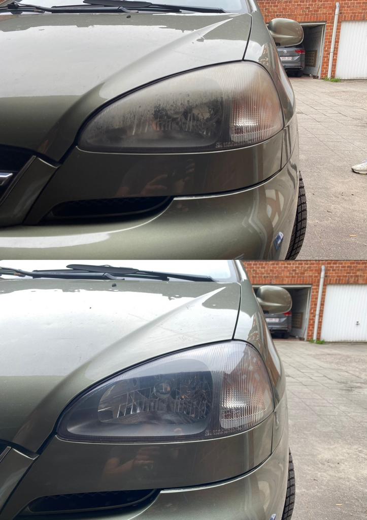 Polissage phares, Enlèvement