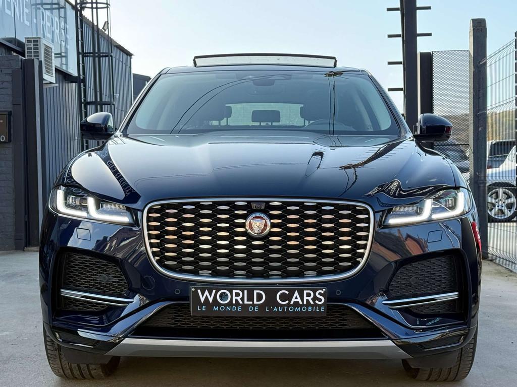 Jaguar F-Pace PHEV 2.0T P400e PORTFOLIO PANO COCKPIT CAM360, Autos, Jaguar, Cuir, Achat, Euro 6, Noir