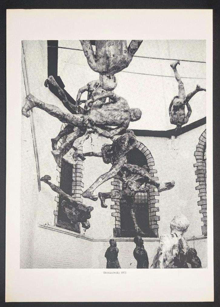 Broniatowsky zeefdruk de zwarte panter, Antiquités & Art, Art | Lithographies & Sérigraphies, Enlèvement ou Envoi