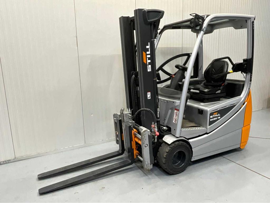 Still RX20-18 - Forklift Triplex - Réglage de fourche - Lev, Articles professionnels, Machines & Construction | Chariots élévateurs & Transport interne