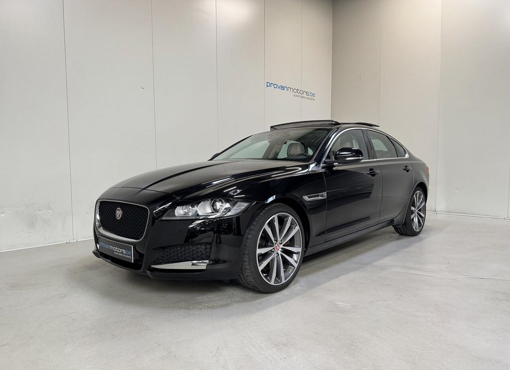 Jaguar XF 2.0 Benzine Autom. - GPS - Topstaat! 1Ste Eig!, Auto's, Jaguar, 4 cilinders, 0 kg, Zwart, XF