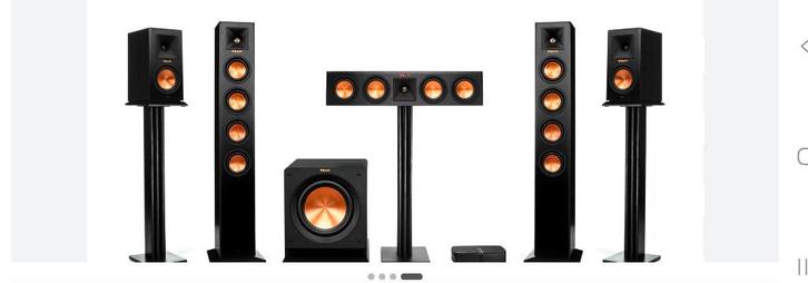 Klipsch 5.1, TV, Hi-fi & Vidéo, Enceintes, Utilisé, 120 watts ou plus, Autres marques, Enlèvement