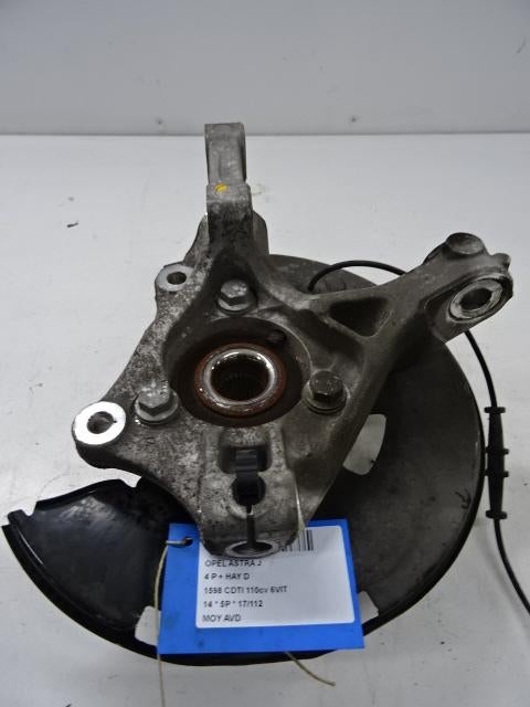 MOYEU DE ROUE AVANT DROIT Astra J (PC6 / PD6 / PE6 / PF6), Utilisé, Rue de l'Espoir 34 34
4030  GRIVEGNÉE, BE, Info@Collignon.be