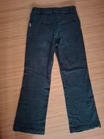 Donkerblauwe stretch broek met wijde pijpen, Meisje, VAN HASSELS., Zo goed als nieuw, Ophalen