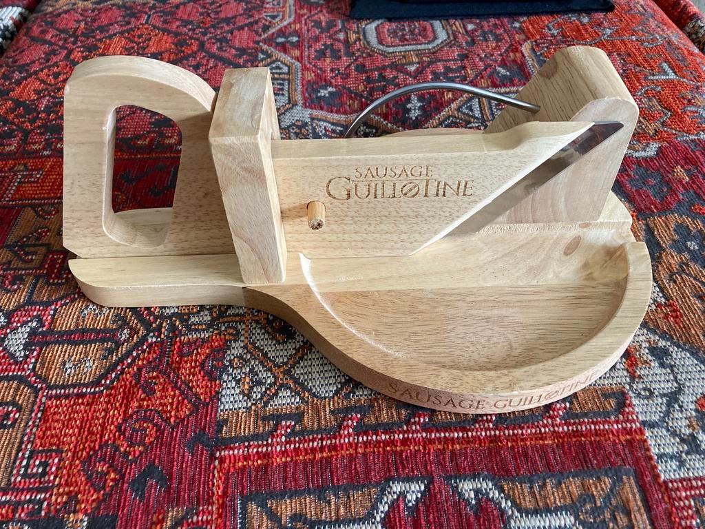Coupe-saucisse pour apéritif, Trancheuse, Enlèvement, Comme neuf, Bois