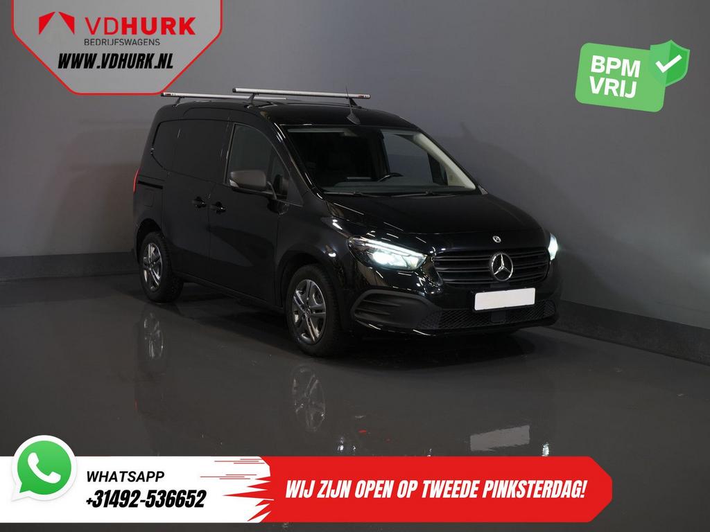 Mercedes-Benz Citan 112 CDI Aut. 3 Pers./ LED/ Stoelverw./ C, Auto's, Automaat, Zwart, Mercedes-Benz, Diesel