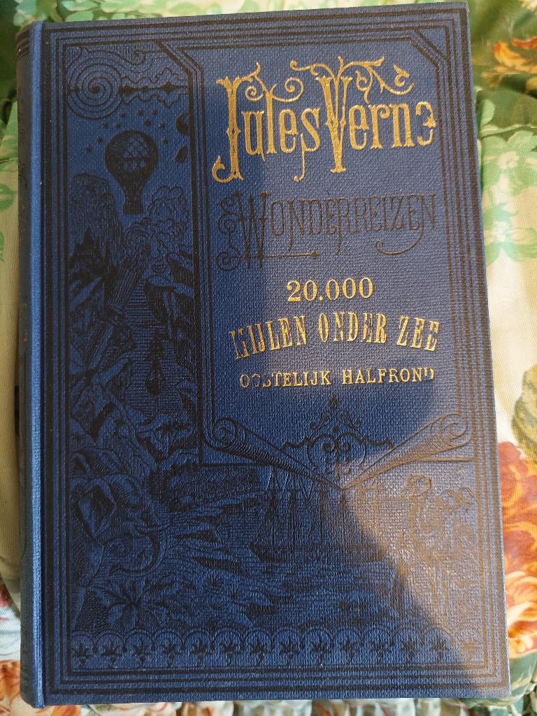 livre de Jules Verne en Néerlandais, Enlèvement, Jules Verne