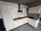 Keuken met toestellen, Maison & Meubles, Cuisine | Cuisines complètes, Bois, Enlèvement, Utilisé, Crème