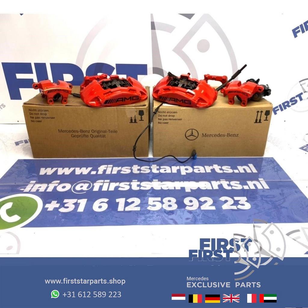 W205 C43 AMG Line Rode Remklauw Set MB C Klasse Remklauwen, Auto-onderdelen, Gebruikt, -, Ophalen of Verzenden, -