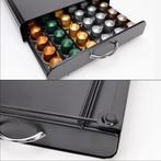 Boîte de rangement métal 60 capsules Nespresso, Enlèvement, Utilisé