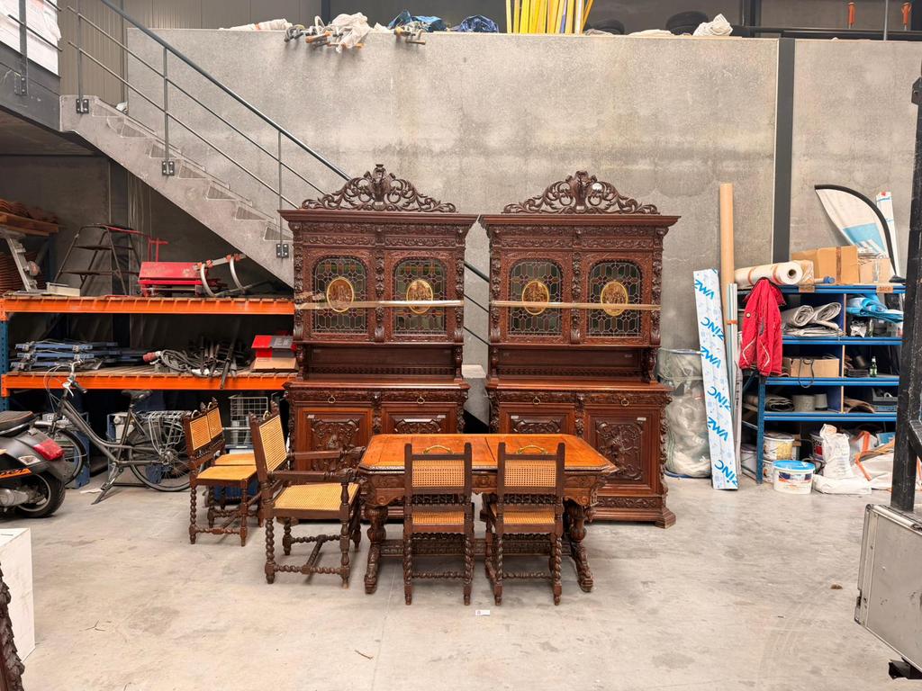 Vlaamse jacht eetplaats, Antiquités & Art, Antiquités | Couverts, Enlèvement