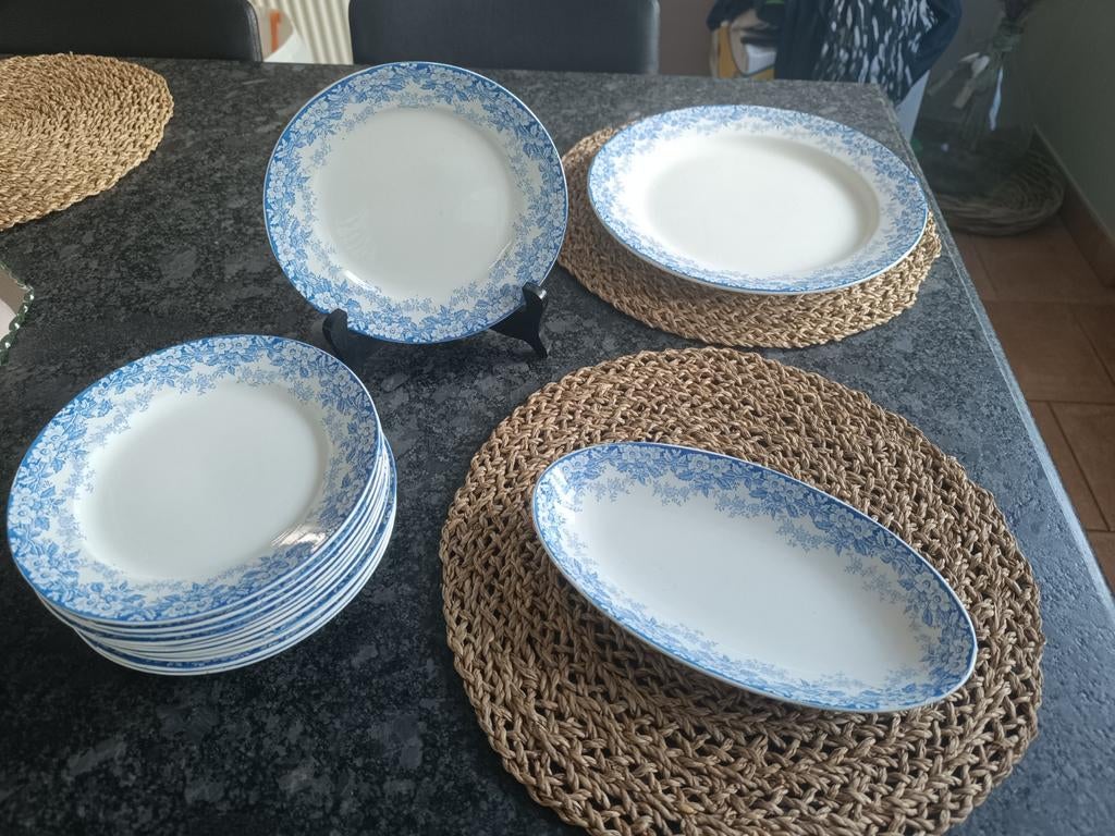 Service à dessert Maestricht Holland Fernande, Antiquités & Art, Antiquités | Services (vaisselle) complet