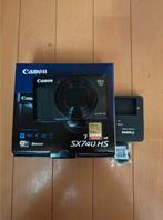 Canon POWERSHOT SX740hs Black, Audio, Tv en Foto, Fotocamera's Digitaal, Compact, Ophalen of Verzenden, Zo goed als nieuw, Overige Merken