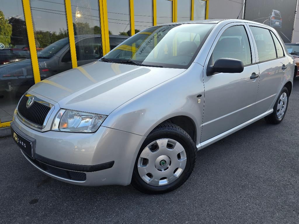 Skoda Fabia/1,4 MPI/Manuel/2001/85149/Garantie, Argent ou Gris, Achat, 50 kW, Entreprise