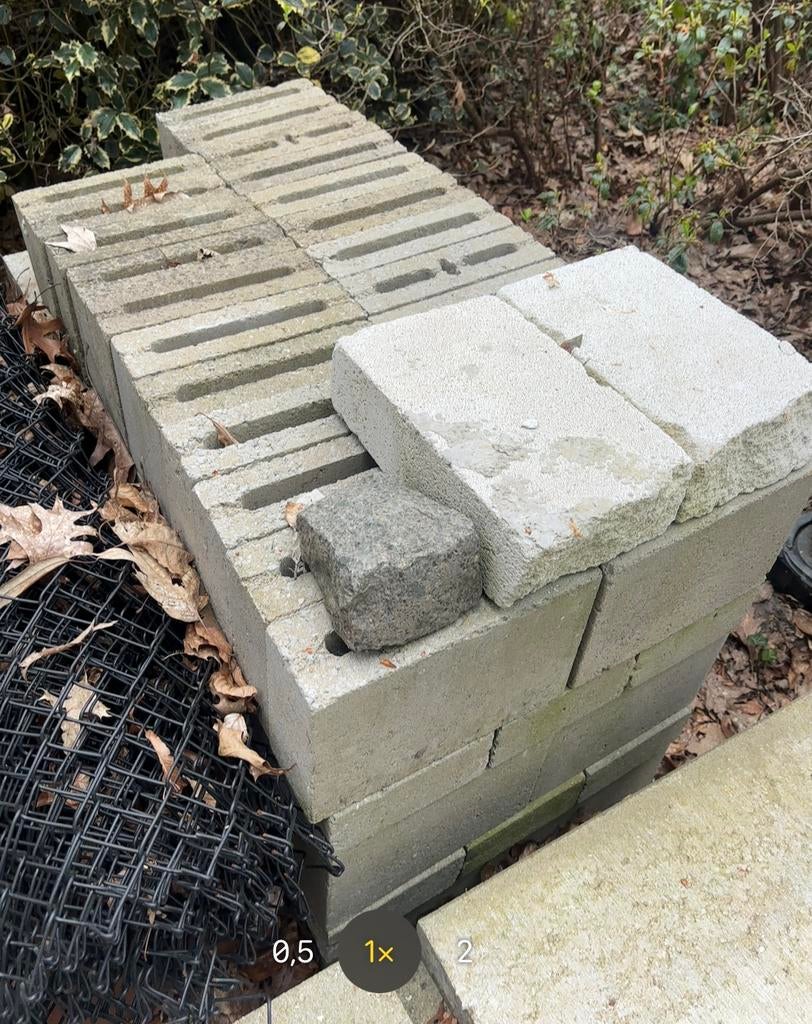 Stenen - gratis af te halen, Ophalen, Gebruikt