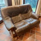 salon, Ophalen, Gebruikt, Leer, Huiselijk en comfortabel