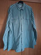 S. Oliver: groen gestreept herenhemd (4 XL), S. Oliver, Ophalen of Verzenden, Overige halswijdtes, Gedragen