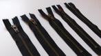 5232) 5 metalen ritsen zwart 10cm - 16cm jeansbroek, Ophalen of Verzenden, Nieuw, Rits of Sluiting