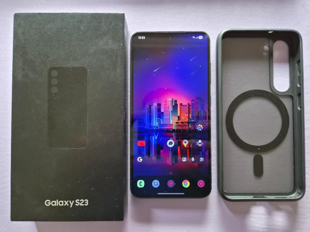 Samsung Galaxy S23 256GB - Black, Telecommunicatie, Mobiele telefoons | Samsung, Zo goed als nieuw, Galaxy S23, 256 GB, Zonder abonnement