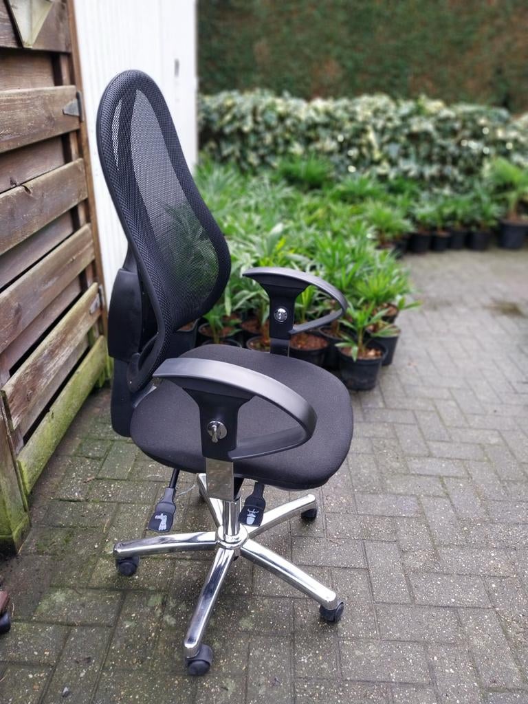 Ergonomische bureaustoelen, Huis en Inrichting, Bureaustoelen, Zwart, Ergonomisch, Ophalen