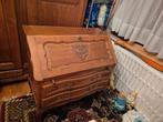 Bureau Secrétaire Dos d'Âne – Chêne Massif – Style Louis XV, Enlèvement, Comme neuf, Louis xv chêne