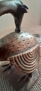 Bronze ancien sankofa, Antiquités & Art, Enlèvement ou Envoi, Bronze