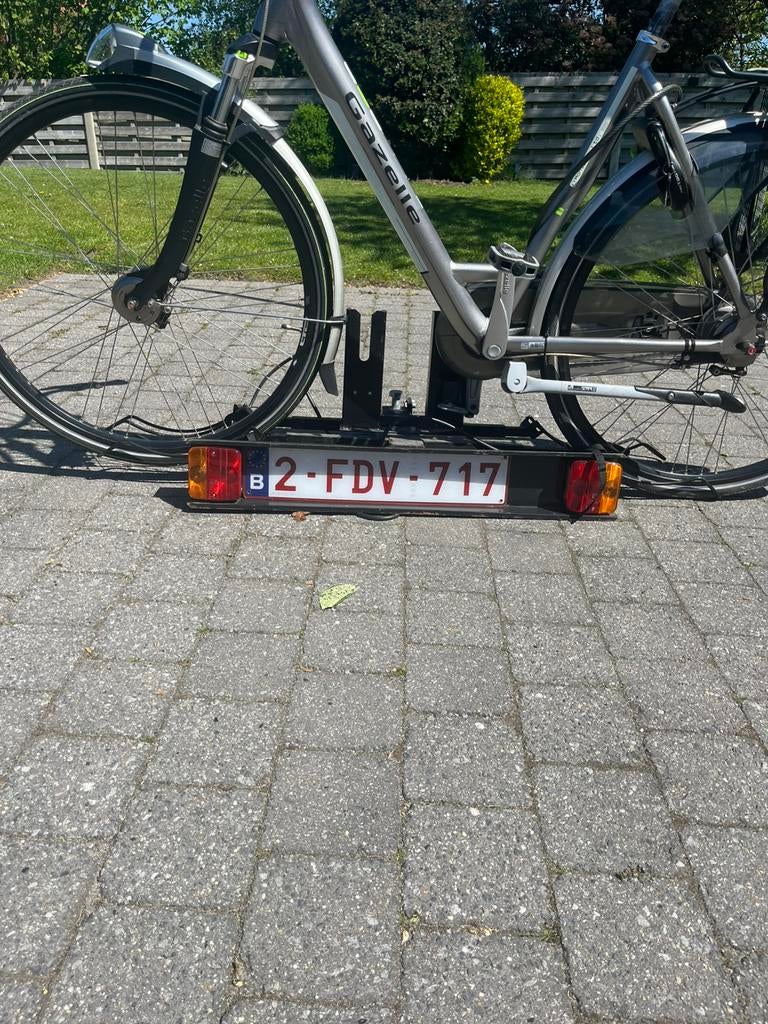 Te koop fietsendrager voor 2 twee fietsen, Ophalen, 2 fietsen, Zo goed als nieuw