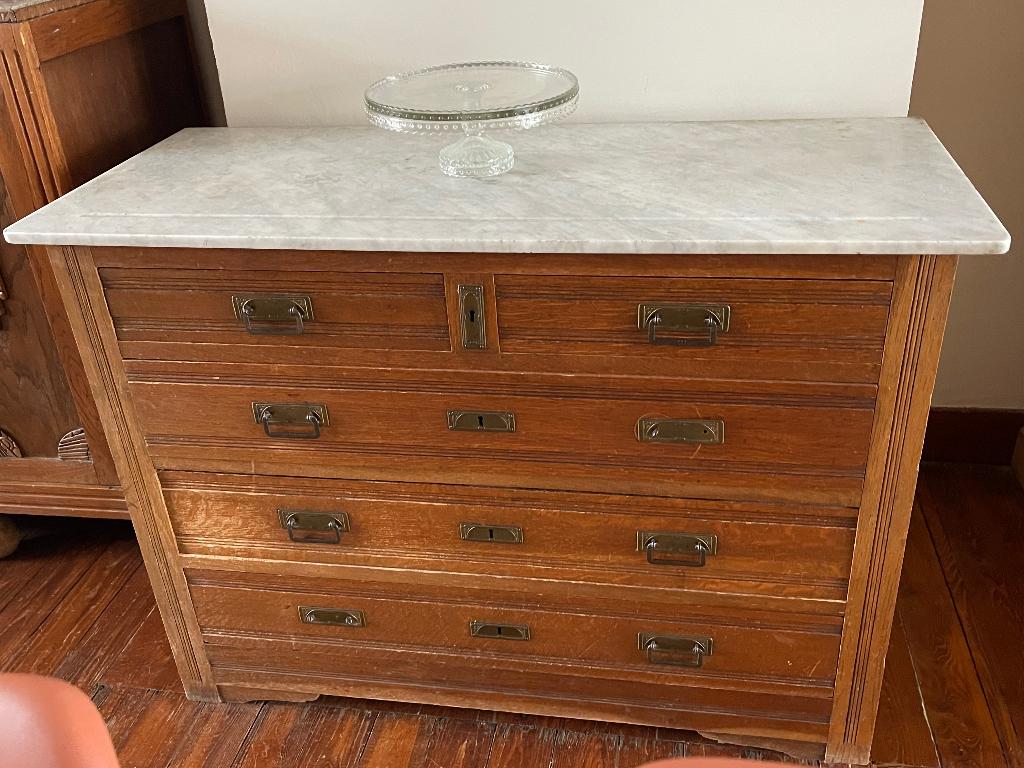 Ancien meuble Lavabo, Maison & Meubles, Maison & Meubles | Autre, Enlèvement, Utilisé