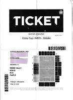 ticket (utilisé) KVDO - Zelzate, Croky Cup (16/08/2025), Enlèvement ou Envoi, Utilisé, Autres types