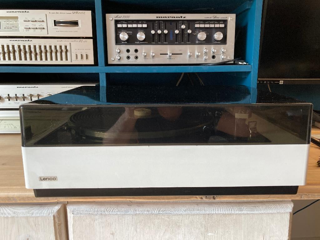 Lenco l78 - révisé, TV, Hi-fi & Vidéo, Enlèvement, Reconditionné, Tourne-disque, Réglage pitch