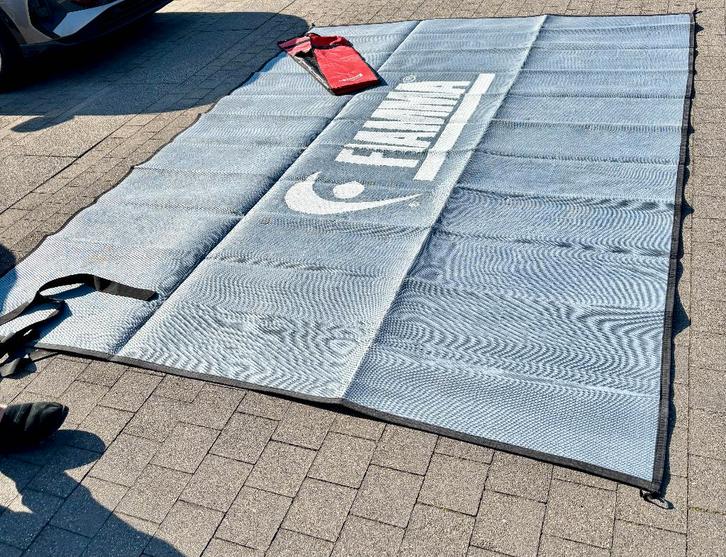 Fiamma Patio mat 340 met draagtas, Caravanes & Camping, Camping-car Accessoires, Comme neuf, Enlèvement ou Envoi