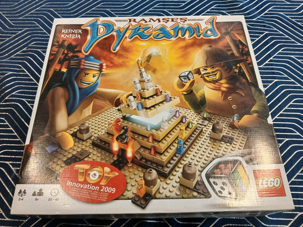 LEGO BORDSPEL RAMSES PYRAMID 3843, Enfants & Bébés, Jouets | Duplo & Lego, Comme neuf, Lego, Autres types, Boîte incluse, Instructions incluses
