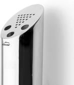 Nieuw | Mooie design wandasbak 46cm hoog , rond inox Ø8, Ophalen of Verzenden, Nieuw