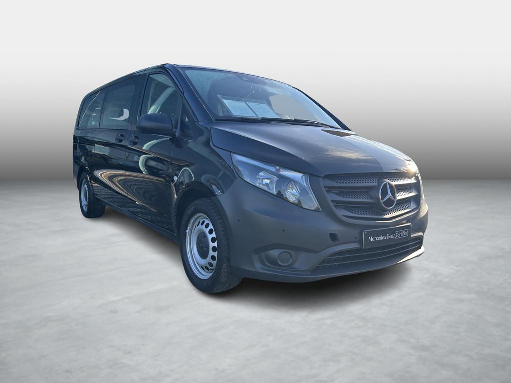Mercedes-Benz VITO 114CDI L3 - 9PLTS CAMERA+PTS+AUDIO40+KUNS, Auto's, 4 deurs, Gebruikt, Zwart, 4 cilinders