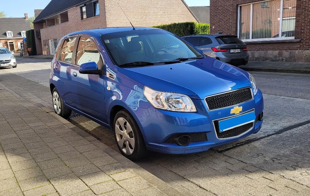 Chevrolet Aveo 1.2i Benzine/5Deurs/Gekeurd+Carpass, Autos, Chevrolet, Achat, Aveo, Boîte manuelle, Noir
