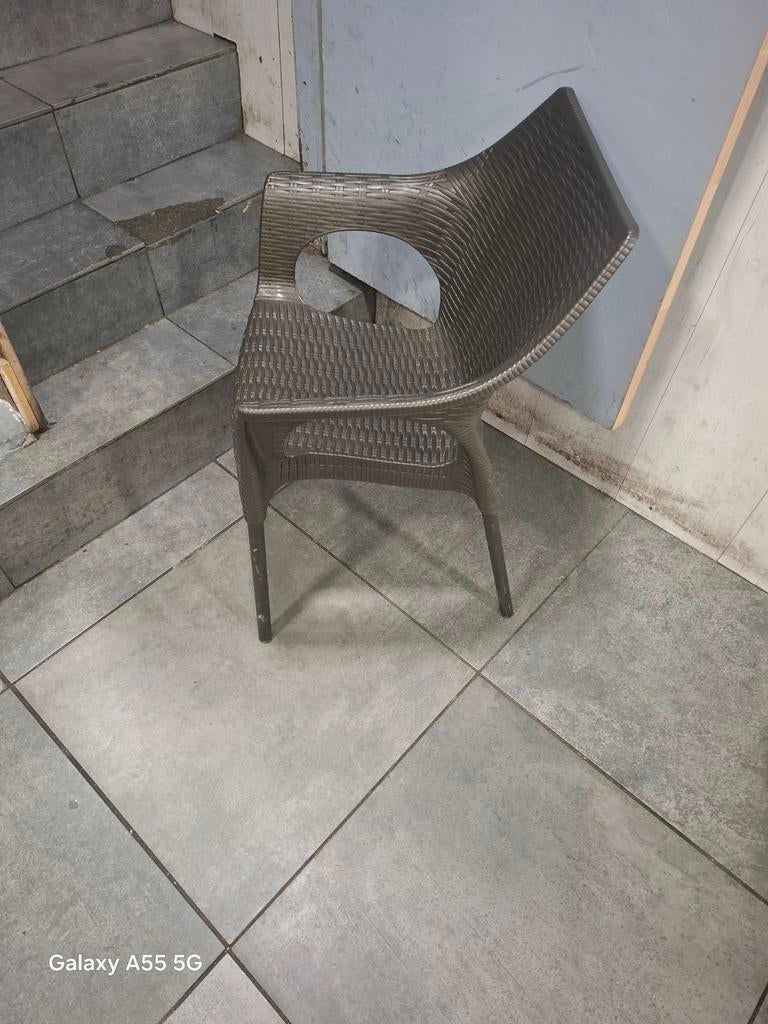 Lot de Chaises de jardin, Comme neuf, Plastique