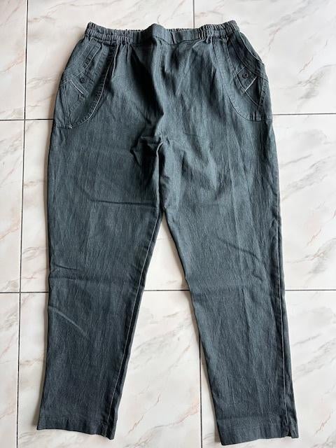 Pantalon taille T7/50 (nr7245), Taille 46/48 (XL) ou plus grande, Enlèvement ou Envoi, Comme neuf, Vert